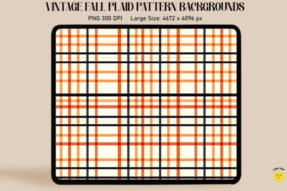 Autumn Simple Plaid Pattern Backgrounds for Designers