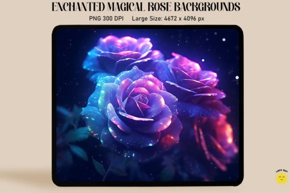 Enchanted Purple Rose Backgrounds: A Digital Design Guide
