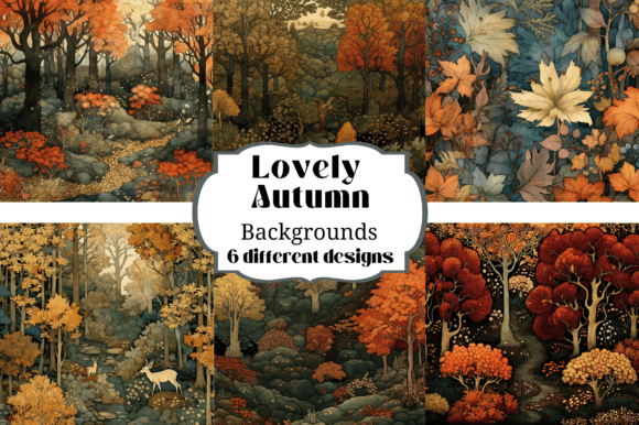 Lovely Autumn Backgrounds Illustrations: Elevate Your Seasonal Projects
