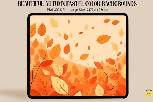 Soft Autumn Hues Backdrop: Elevate Your Fall Designs