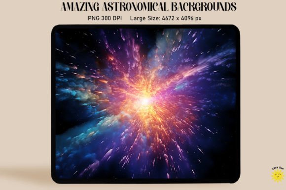 Stellar Visuals: Using Big Bang Theory Backgrounds