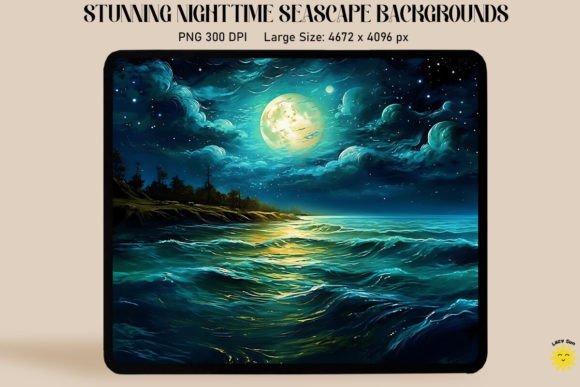 Tranquil Midnight Seascapes: Deep Dive into Nighttime Design