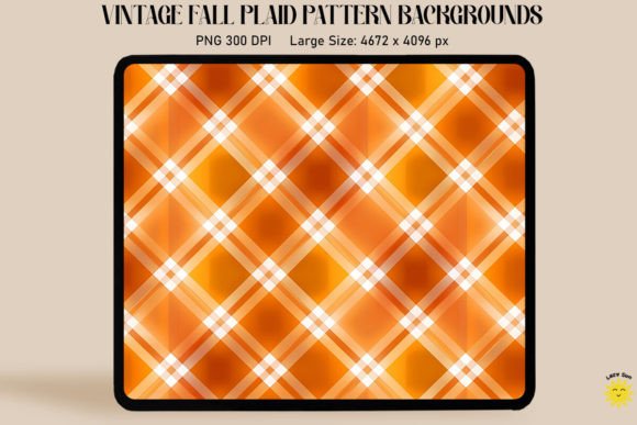 Warm Up Your Designs with Fall Color Plaid Pattern Backgrounds