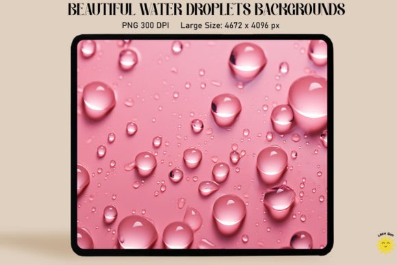 Water Droplets on Light Pink Backgrounds: A Designer's Guide